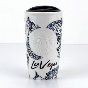 [NWOT] Starbucks Las Vegas To-Go Ceramic Mug (circa 2015) 12 oz